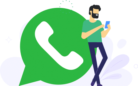 Ilustração WhatsApp para confirmação de consultas!