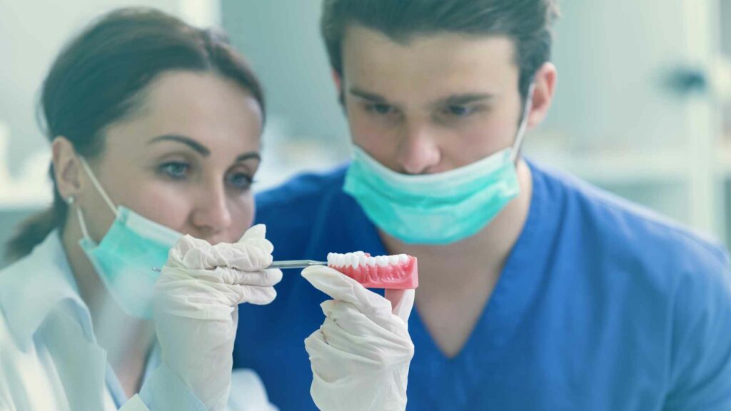 estudantes de odontologia