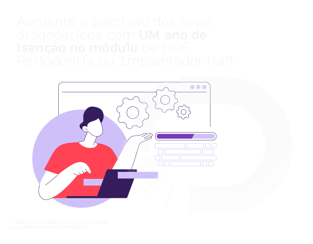 Mais organização na clínica. Mais tempo para cuidar do paciente.